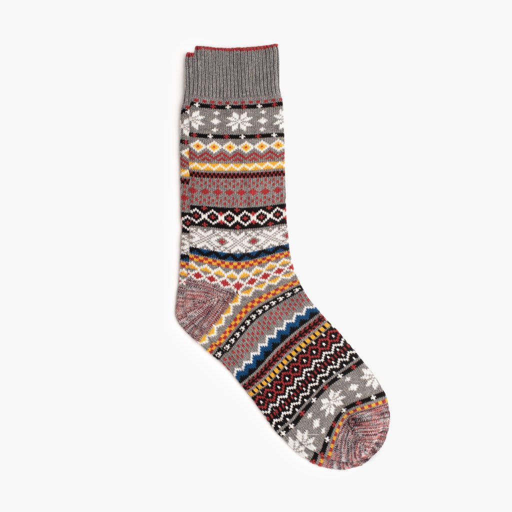 Men's Norwegian Sock | Heather Grey