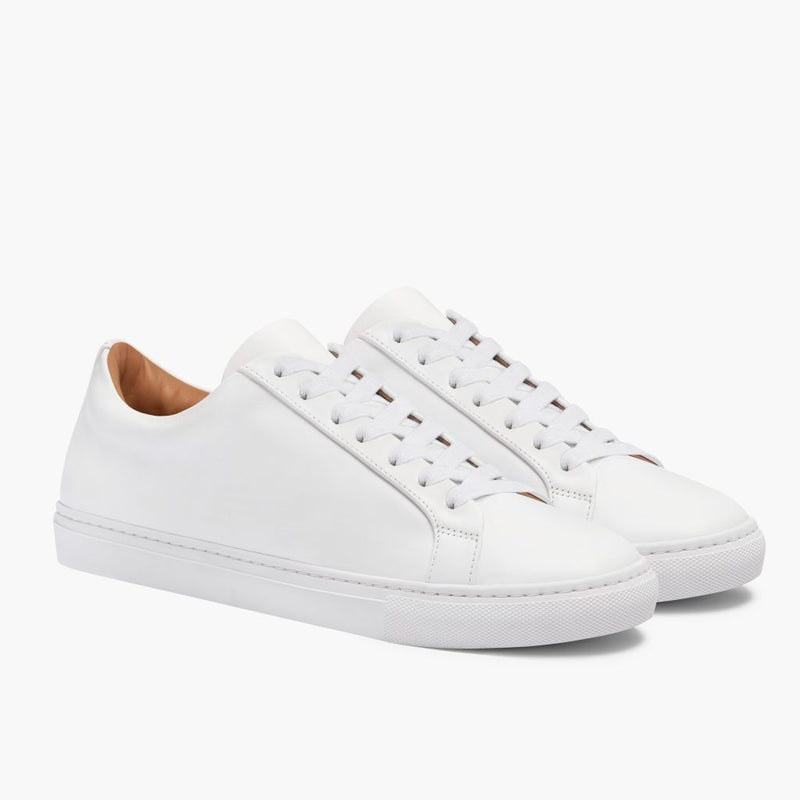 Women's Premier Low Top | White (Blind Eyelets)