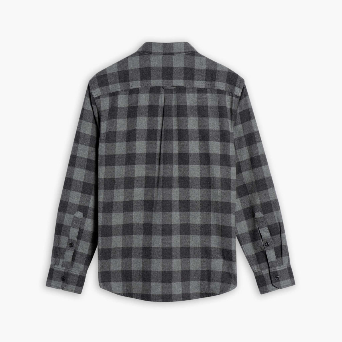 Buffalo Check Shirt | Black & Grey