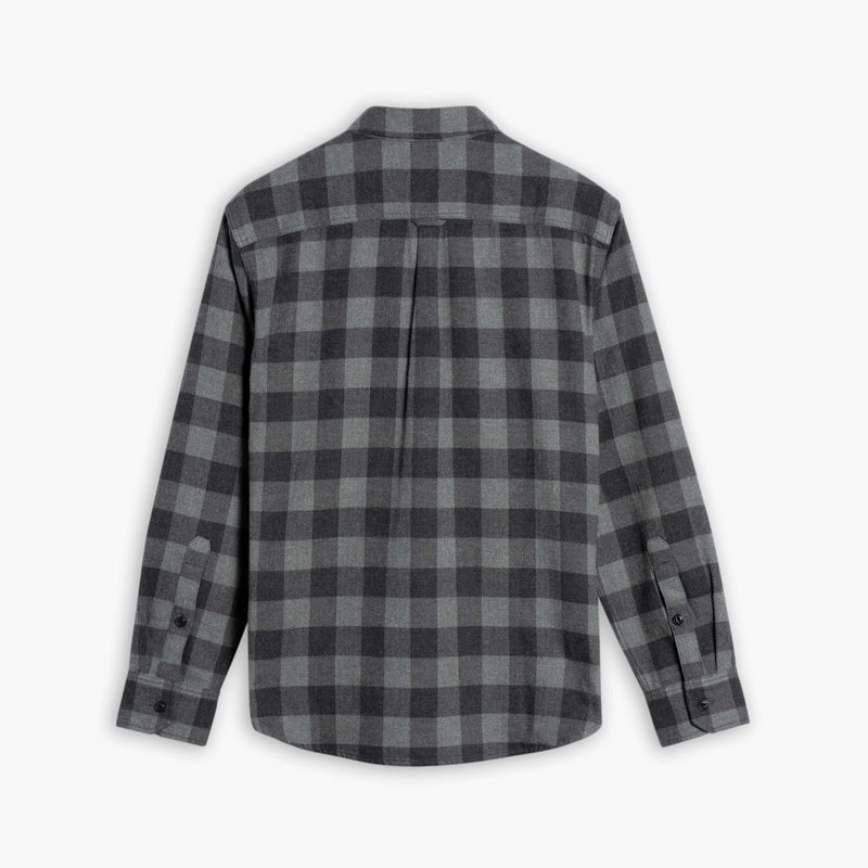 Buffalo Check Shirt | Black & Grey