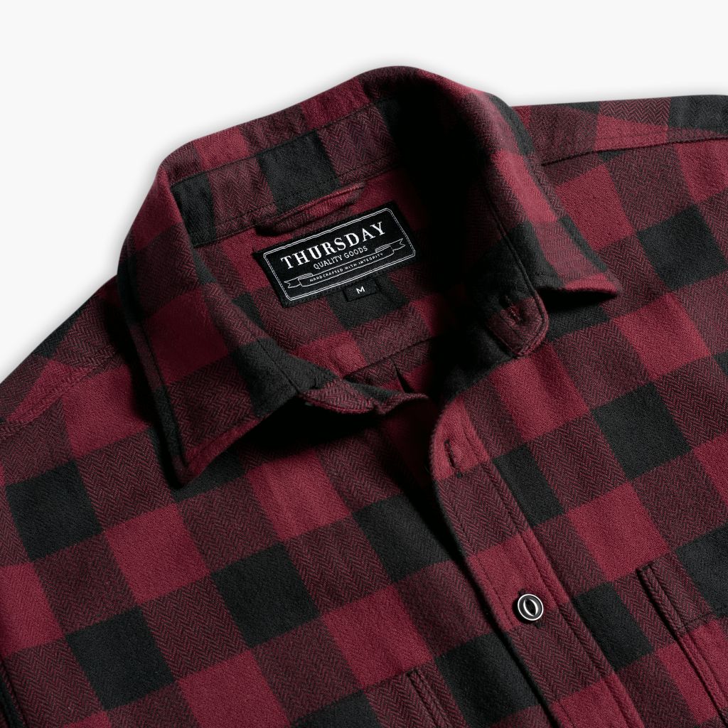 Buffalo Check Shirt | Red