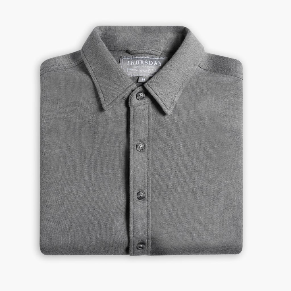 Everyday Button-Down Shirt | Grey