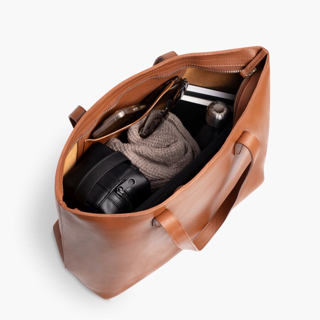 Everyday Tote | Cuero (XL) (Zipper)