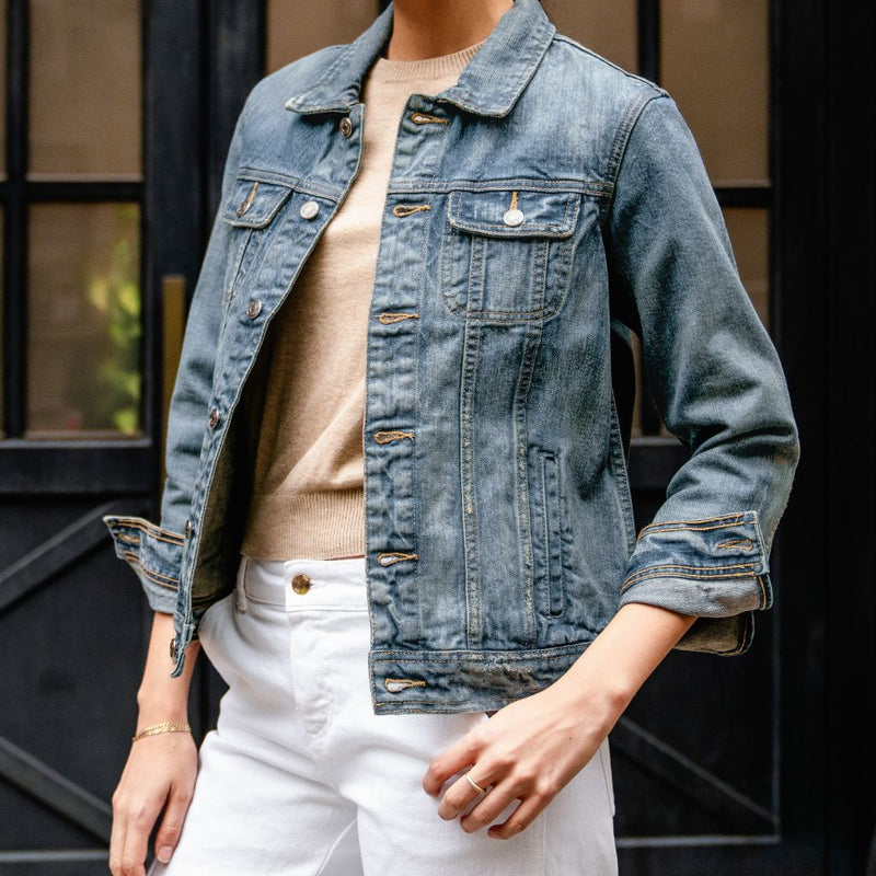Denim Trucker Jacket | Medium Wash