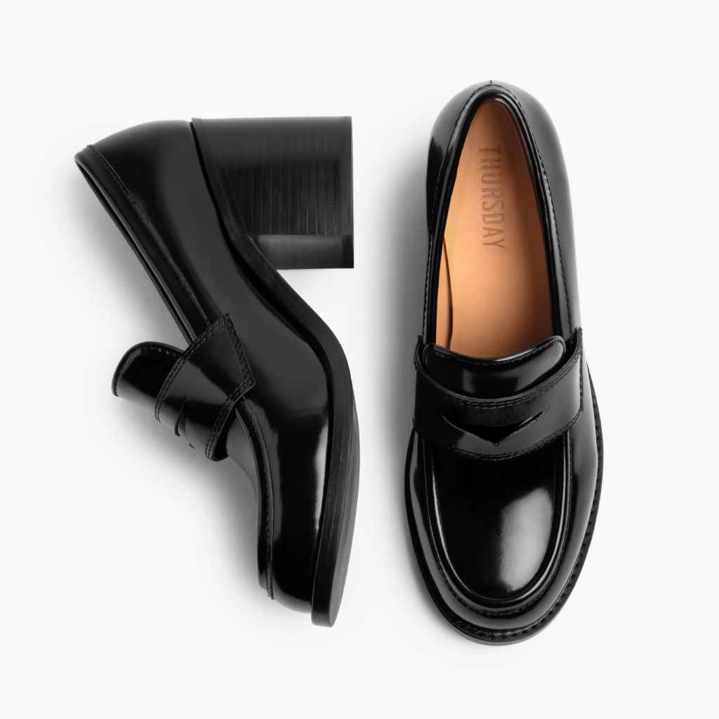 High Heel Penny | Black