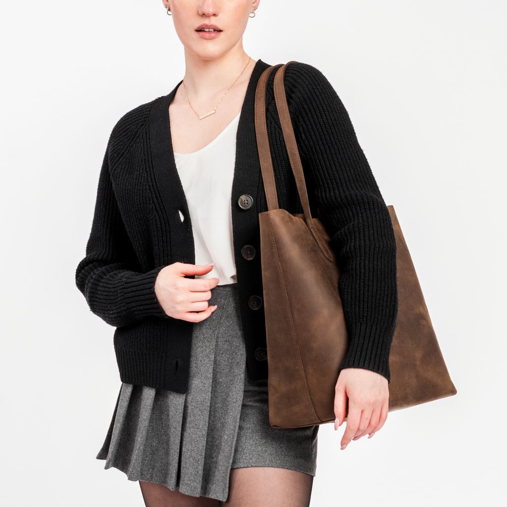 Everyday Tote | Vintage Tobacco (L)