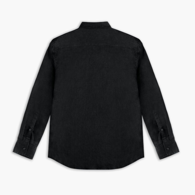 Linen Shirt | Black
