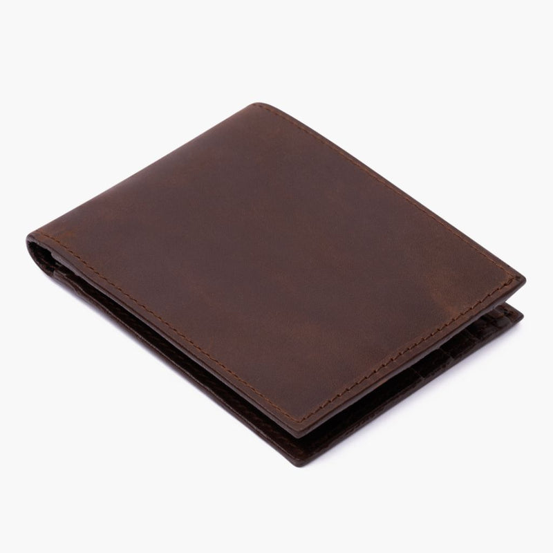 Bifold Wallet | Rustic Brown