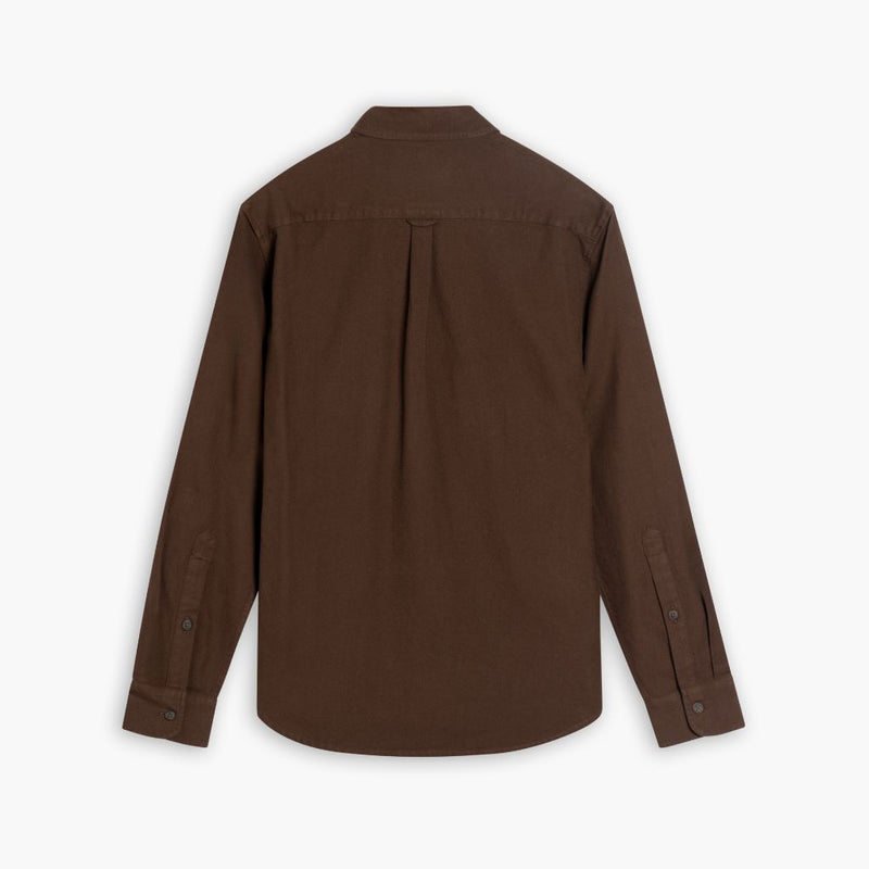 Solid Shirt | Brown