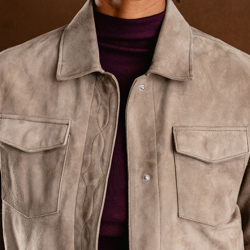Dakota Shirt Jacket | Taupe